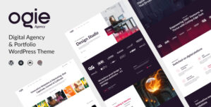 ogie – AI Agency Portfolio WordPress Theme