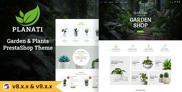 Planati – Flower Nursery Plants and Gardening Prestashop Theme