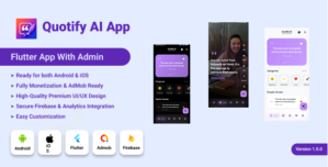 Quotify AI – Flutter Quote Maker App with AI Integration