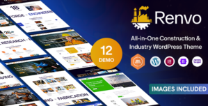 Renvo – Construction, Factory, Industry Architecture WordPress Theme