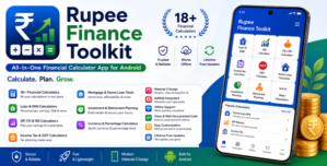 Rupee Finance Toolkit — Calculator App