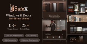 Safex – Windows Doors WordPress Theme