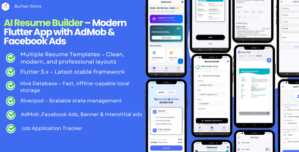 Smart Resume Creator Job Application Tracker – Built with Flutter