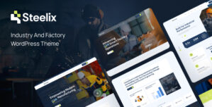 Steelix – Factory Industrial WordPress Theme