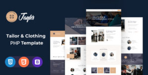 Tayler – Tailor Clothing PHP Template