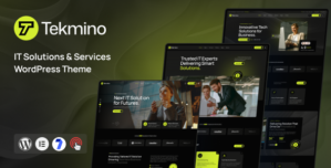 Tekmino – IT Solutions Services WordPress Theme