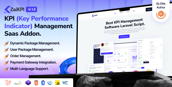 ZaiKPI – KPI (Key Performance Indicator) Management SAAS Addon.