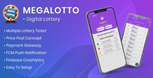 MegaLotto – Digital Lottery Platform with Android App Admin Panel