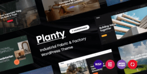 Planty – Fabric Factory WordPress Theme