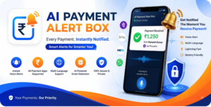 AI Payment SoundBox | Voice Announcement Merchant Assistant Android App