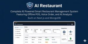 AI Restaurant – AI Powered Smart Restaurant Management | Offline POS, Voice Order, AI Analysis