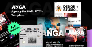 ANGA – Creative Agency Portfolio HTML Template
