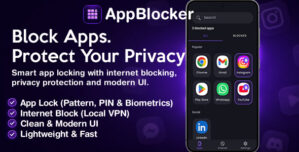 AppBlocker – Lock Apps, Block Internet Protect Your Privacy