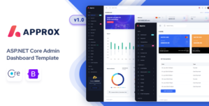 Approx – ASP.NET Core Admin Dashboard Template