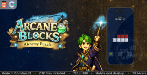 Arcane Blocks – HTML5 Puzzle Game