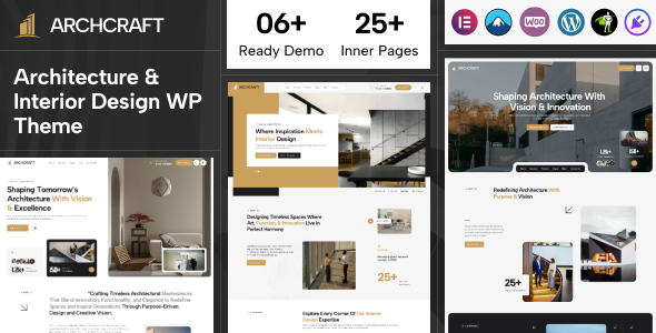 Archcraft – Architecture Interior Design WordPress Theme