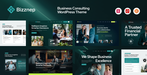 Bizznep – Business Consulting WordPress Theme