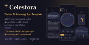 Celestora | Flutter AI Astrology App Template