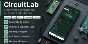CircuitLab | Hardware Pinouts and Electronics Calculators – Android App Template