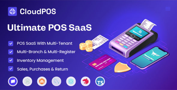 CloudPOS – Ultimate SaaS POS, Sales, Purchase Inventory Management System