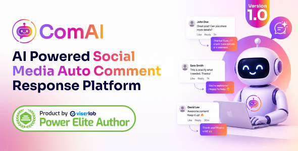 ComAI – AI Powered Social Media Auto Comment Response Platform