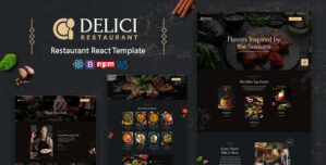 DELICI – Restaurant React Template