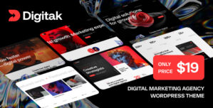 Digitak – Digital Marketing Agency WordPress Theme