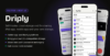 Driply | Cloud Storage and File Sharing Platform Next.js and Flutter App with Admin Panel