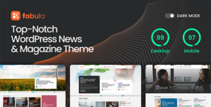 Fabula – News Magazine WordPress Theme