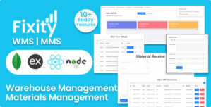 Fixity – Warehouse Management System App