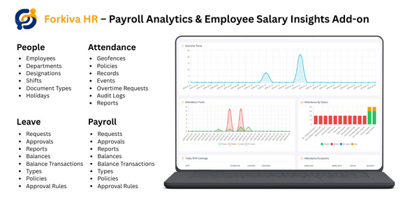 Forkiva HR – Payroll Analytics Salary Insights Add-on for Forkiva POS
