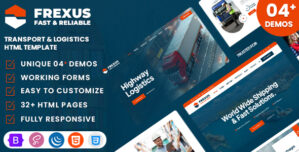 Frexus – Transport Logistics HTML Template