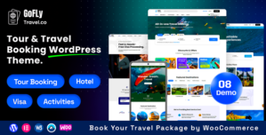 Gofly – Tour Booking and Travel Agency WordPress Theme