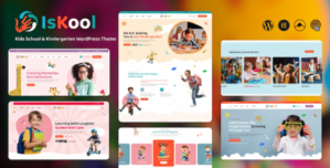 IsKool – kids School Kindergarden WordPress Theme