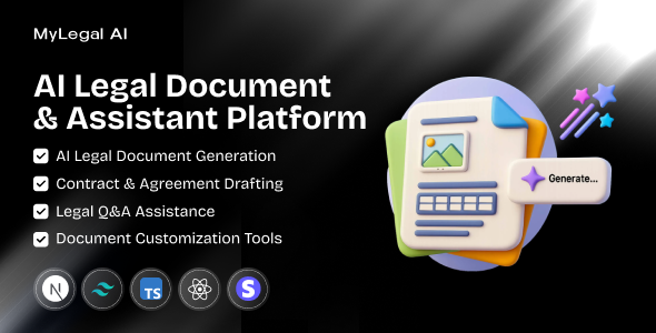 MyLegalAI – Ultimate AI-Powered Legal Intelligence Workflow Automation SaaS
