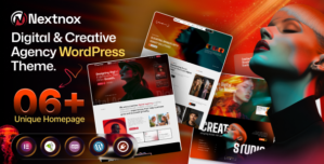 Nextnox – Digital Creative Agency WordPress Theme