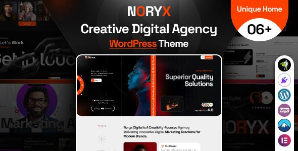 Noryx – Digital Agency Creative WordPress Theme