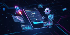 Pro Game Booster – Ultimate Performance GFX Tool with Cyberpunk Theme