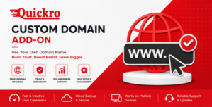 Quickro POS Custom Domain Add-on