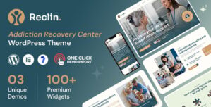 Reclin – Addiction Recovery Rehabilitation Center WordPress Theme