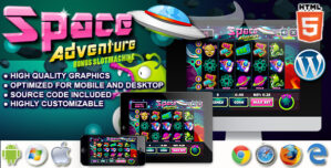 Slot Machine Space Adventure – HTML5 Casino game
