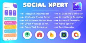 Social Xpert – Status Saver, Reels Downloader AI Tools