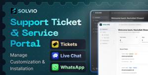Solvio – Autonomous AI support agent with RAG, live chat, and ticket automation