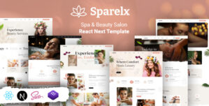 Sparelax – Spa Beauty React NextJs Template