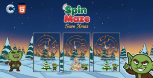 Spin Maze – Save Xmas