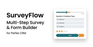 SurveyFlow – Multi-Step Survey Form Builder for Perfex CRM