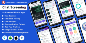 TalkCheck AI – AI-Powered Chat Screening Relationship Analysis Flutter App