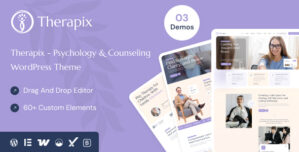 Therapix – Psychology Counselling WordPress Theme