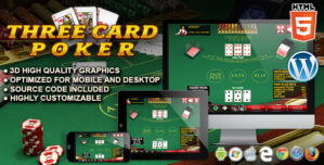 Three Card Poker – HTML5 Casino Game