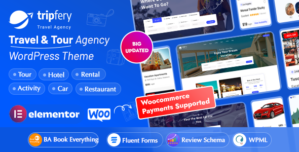 Tripfery – Travel Tour Booking WordPress Theme